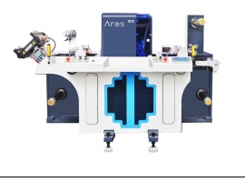Máy bế nhãn KTS công nghiệp 6 dao Ares-350A