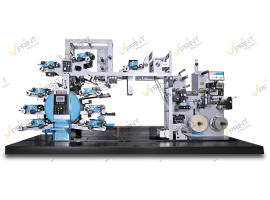 Máy in nhãn letterpress dạng trống (CI) TLC=250/SNC-250